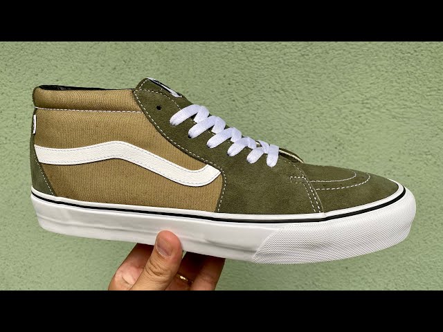 Vans Review: Vans Vault x JJJJound Sk8-Mid VLT LX (Green/True