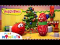 Merry Larry Sing Along 🔔 | VeggieTales | Christmas Special 🎄 | Song Compilation | Mini Moments