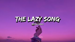 The Lazy Song - Bruno Mars | Lirik dan Terjemahan Bahasa Indonesia | Today I don't feel like doing