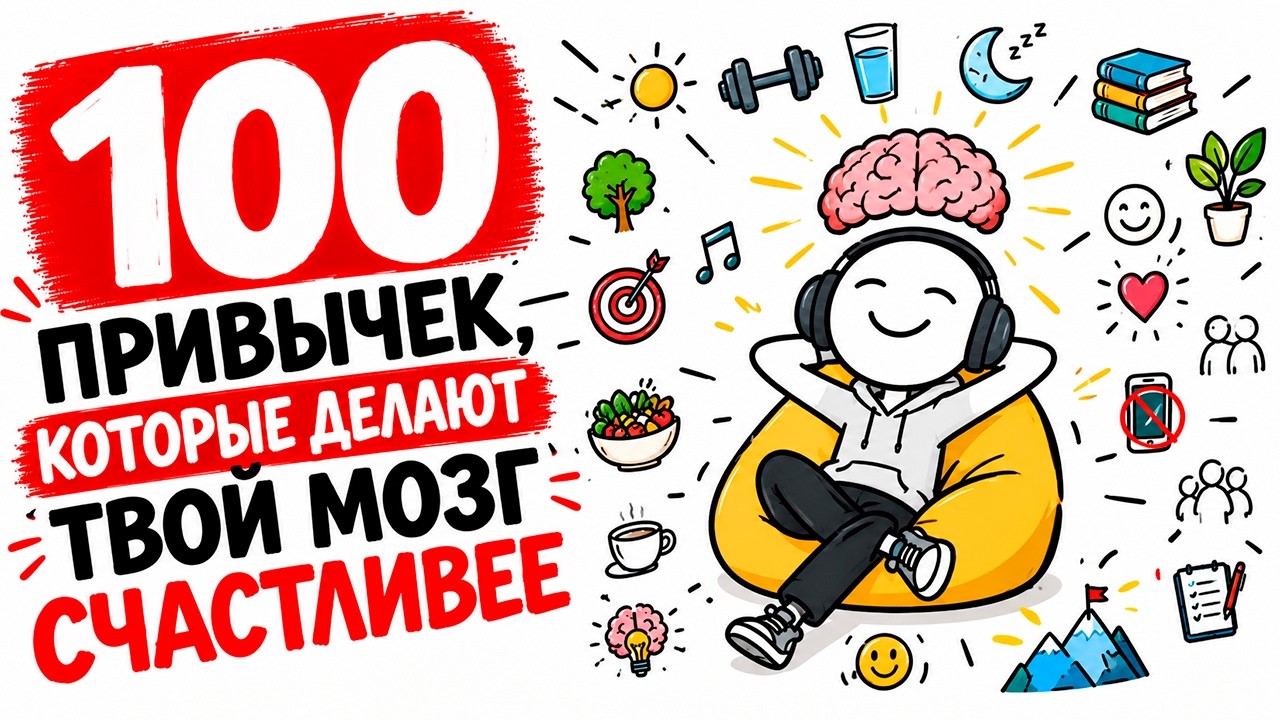 100 привычек счастливого мозга (Большой сборник) — Transcript
