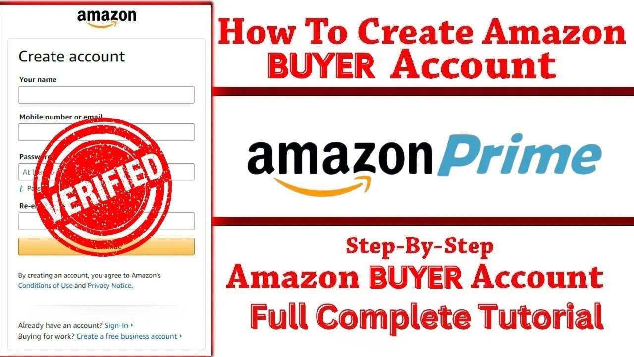 Amazon buyer Account creation || Amazon buyer Account kesy bnay - YouTube