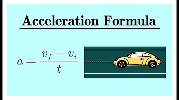 Acceleration Formula with Velocity and Time