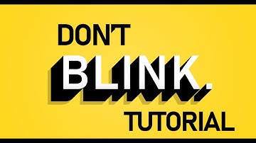 TUTORIAL | Kinetic Typography Intro - Don