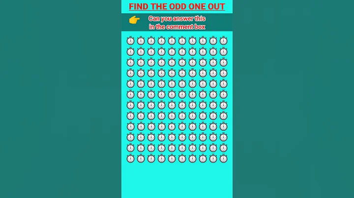 HOW GOOD ARE YOUR EYES #185 || Find the odd emoji out challenge #shorts #youtubeshorts #shortsvideo