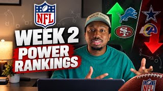 NFL WEEK 2 POWER RANKINGS | BIGGEST RISERS & FALLERS AFTER A WILD WEEK 1!
