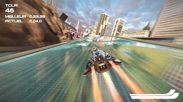 WipEout omega Metro Park speedlap class A+  0.33.33 RANK 3
