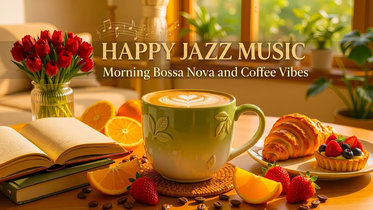 Happy Jazz ☕🌿 Delicate Morning Bossa Nova Instrumental for