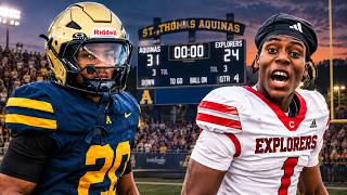 Información #1 vs #6 IN SOUTH FLORIDA WENT DOWN TO THE WIRE (Aquinas vs Columbus & A'mir Sears) Actualización