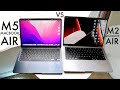M5 MacBook Air Vs M2 MacBook Air! (Comparison) (Review)