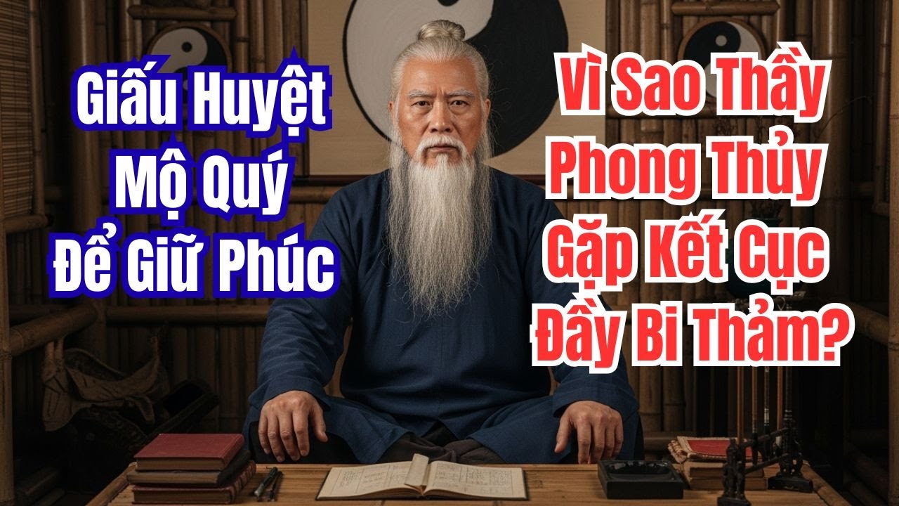 Giấu Huyệt Mộ Quý Để Giữ Phúc – Vì Sao Thầy Phong Thủy Gặp Kết Cục Đầy Bi Thảm?