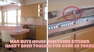 Man Buys House, Discovers Kitchen Hasn’t Been Touched For Over 50 Years