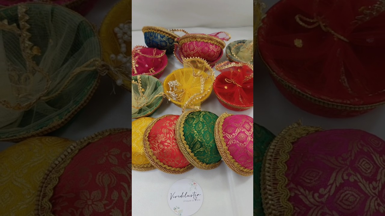 Best Wedding Gift for Guests | Handcrafted Mithai Basket.