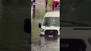 Flash Floods Swamp Northern New Jersey Town, Swallowing Cars and Turning Roads into Rivers