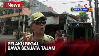 Pedagang Hendak Berjualan Ke Pasar Di Bekasi Jadi Korban Begal