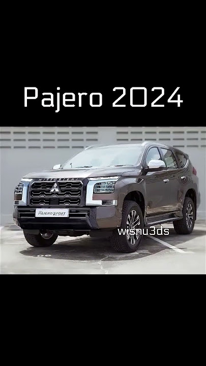 interior & exterior pajero sport terbaru 2024/2025