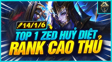 TOP 1 ZED TỐC CHIẾN HUỶ DIỆT RANK CAO THỦ NHƯNG LẠI BỊ CƯỚP MẤT PENTA KILL | LMHT Tốc Chiến