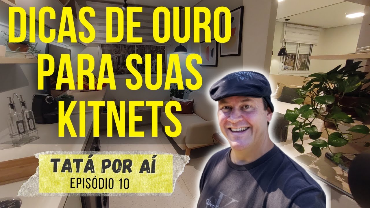 STUDIO modelo para suas KITNETS! Tatá Por Aí - Ep 10.