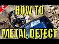How To Use A Metal Detector | 5 Tips On How To Metal Detect
