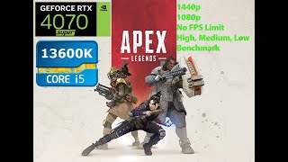 Apex Legends | RTX 4070 Super | i5 13600k |  Benchmark 1440p and 1080p