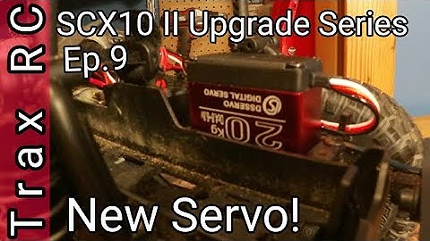 SCX10 II Upgrade Series: Annimos 20kg High Torque Servo | Ep. 9
