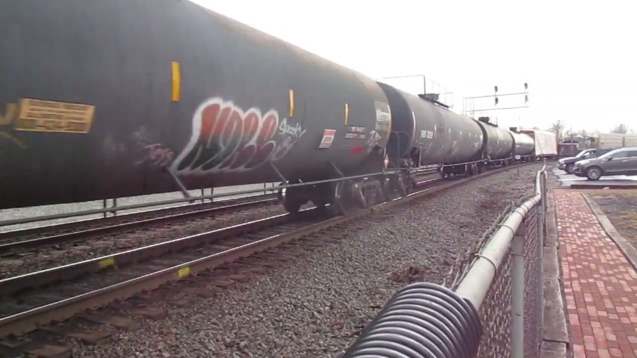 (2-18-2026) Norfolk Southern northbound mixed freight train in Marion Ohio.