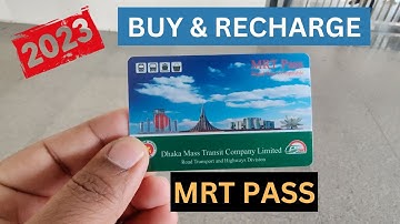HOW TO BUY & RECHARGE MRT PASS IN BANGLADESH | DHAKA METRO RAIL | DMTCL | MAMUN CHOWDHURY