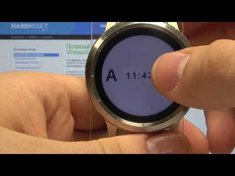 Смена даты и времени на GARMIN Vivoactive 3 / Как настроить данные календаря на GARMIN Vivoactive 3?