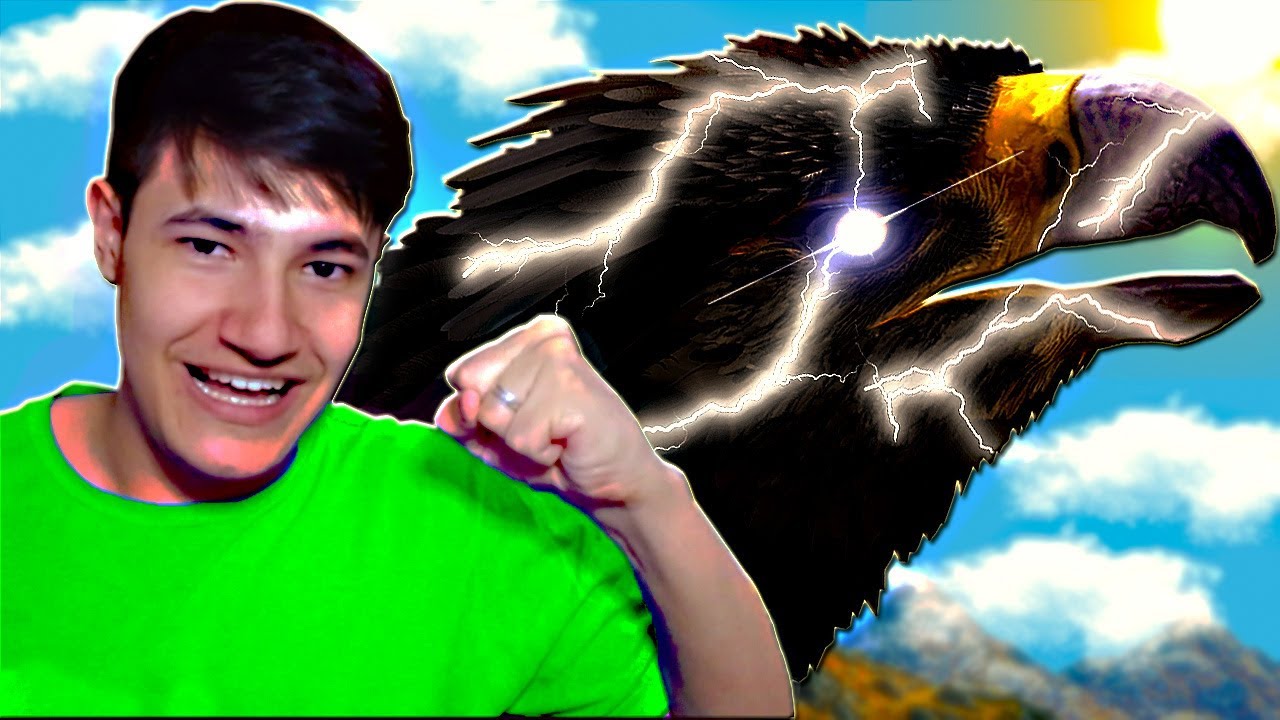 A SOMBRIA MEGA ÁGUIA ME SALVOU! RICHARD E REX ARK!