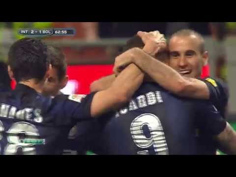 Secondo gol di Icardi - Inter vs. Bologna (2:2)