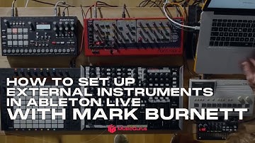 Hoe je externe instrumenten in Ableton Live instelt - Korg Volca Beats