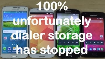 How to Fix Unfortunately Dialer Storage Has Stopped Samsung galaxy s2,s3,s4,s5