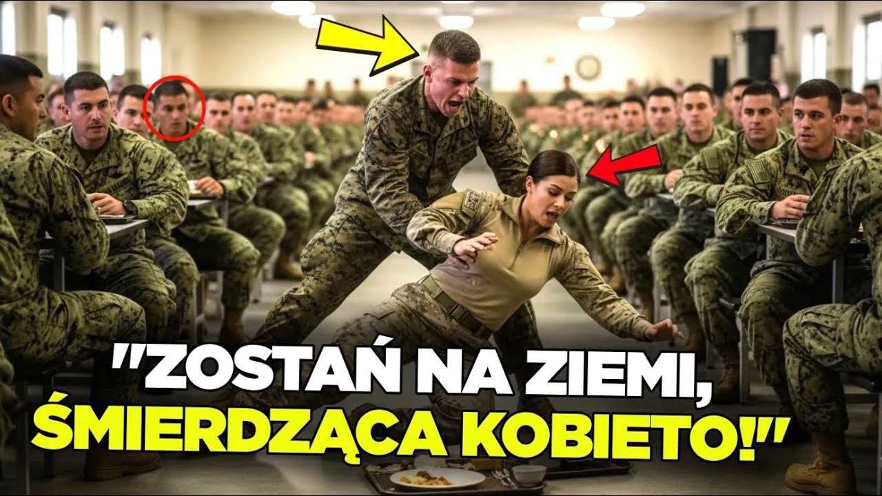Marine popchnął ją w stołówce, wtedy wszyscy komandosi SEAL przy stole stanęli po jej stronie
