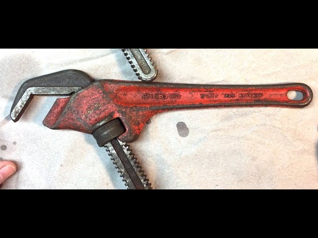 Vintage Ridgid E-110 Wrench Restoration 