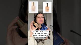 ESTEE LAUDER DOUBLE WEAR FOUNDATION REFORMULATED!!