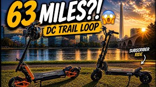 “He Rode 63 Miles… Then We Took Over Arlington & DC Trails (W&OD to Mount Vernon Loop POV)”