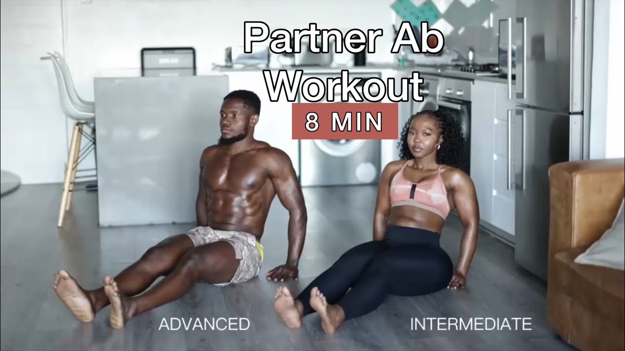 Сжигаем жир на животе вместе! Тренировка пресса для пар для любого уровня подготовки | ТРЕНИРОВКИ...