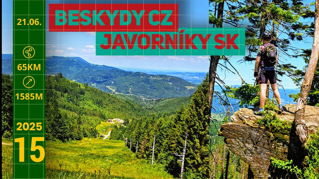 Beskydy CZ - 3 chaty a Veľký Polom, Javorníky - Husarík a Chotárny kopec