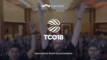 Topcoder - Design Regional Event TCO18 | International Event Documentation