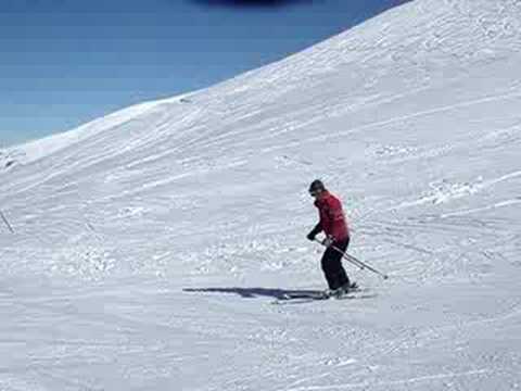 Tabitha skiing on Cardrona 2