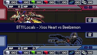 Xros Heart vs Beelzemon - BT11 Locals 3/30/23
