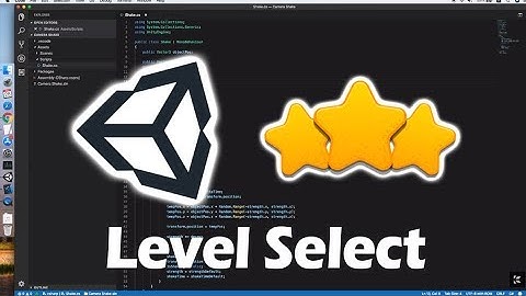 Unity 3 Star Level Select Menu Tutorial