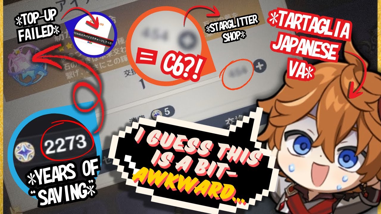 When you have so much starglitter that it's enough for a C6 character (ENG SUB)