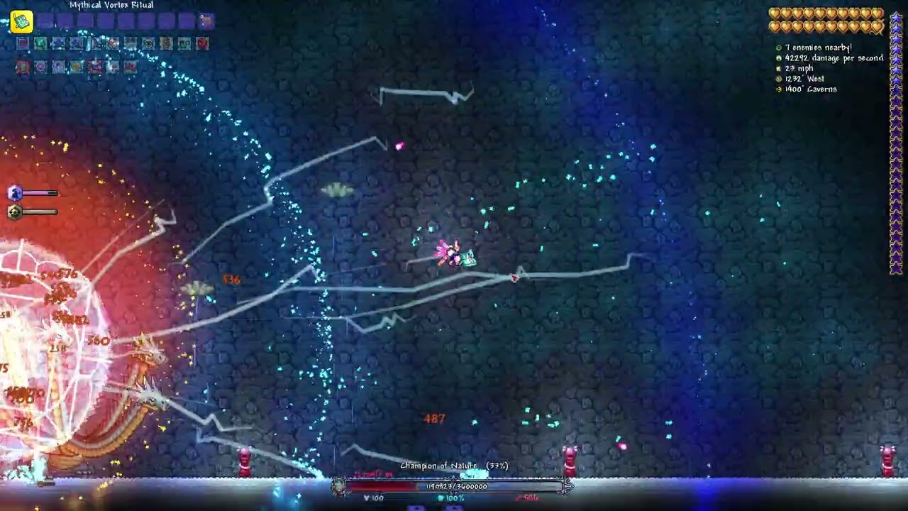 Terraria Fargo's Soul Mod | Champion of Nature | Legendary Masochist No-Hit