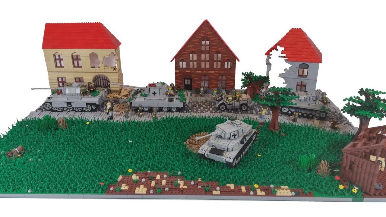 Lego WW2 Collaboration MOC "The Last Division" | HD