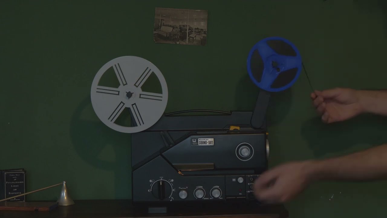 Sankyo Super 8 Cinema Movie Projector - YouTube