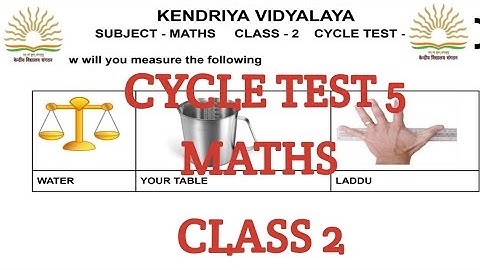 Kv class 2 maths cycle test 5 /joyful #ncert #class2 #maths #cycletest #kv #kvs #ncert #ncrt #kvtest