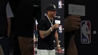 Allen Iverson Henessey Event In Taipei (2023) - Talking About Practice!