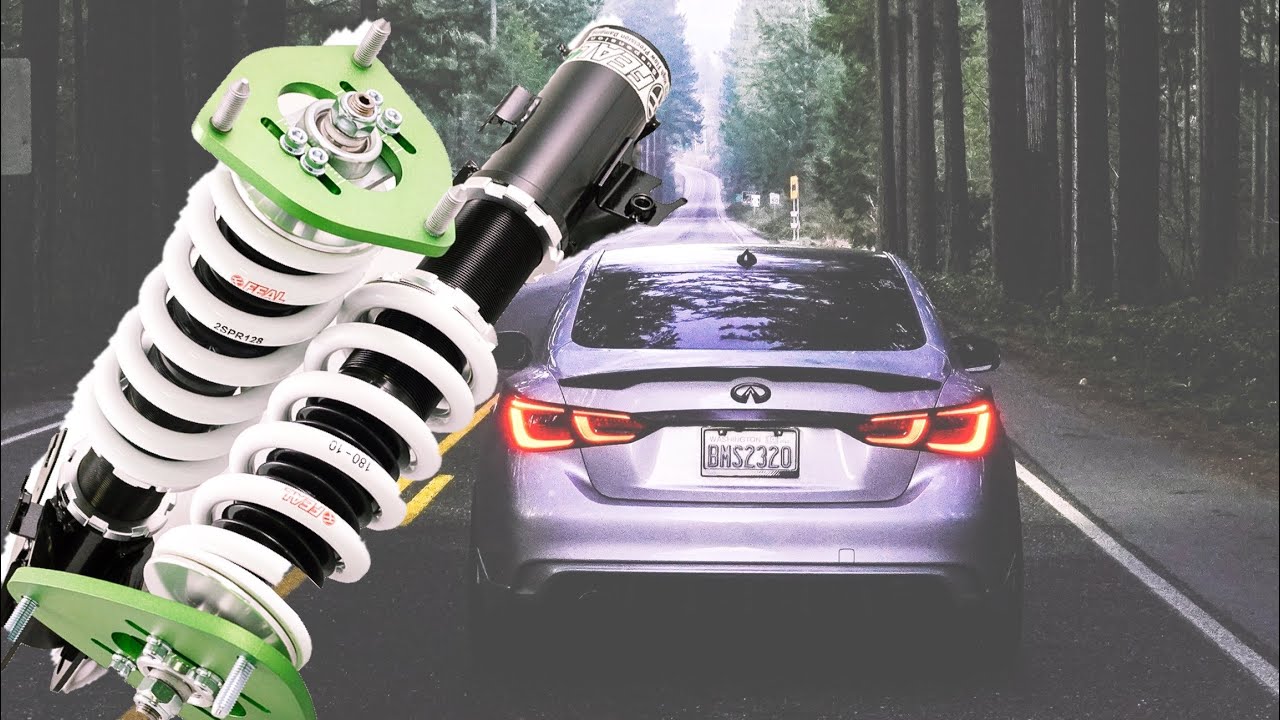 Q50 feal Coilovers (Winding road)