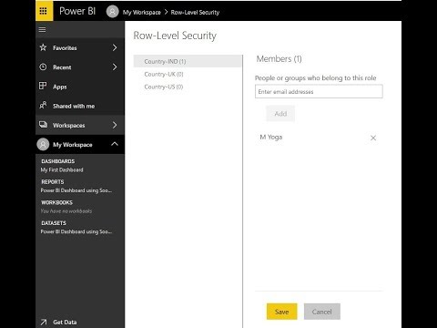 Power BI - Do it Yourself Tutorial - Assigning Members to Roles - DIY -32-of-50