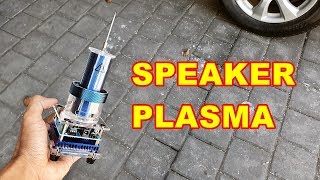 Speaker Plasma Keren Tesla Coil